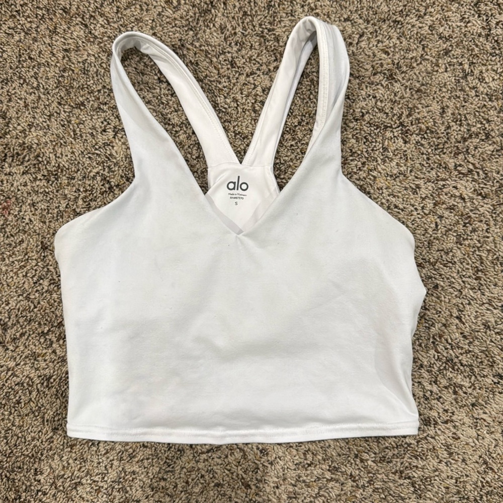 Alo yoga tank top!! Size small - white